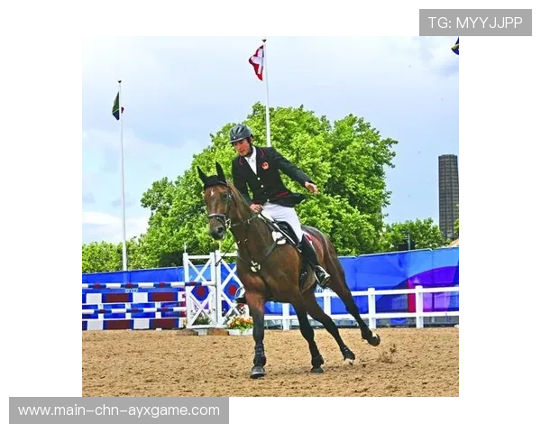 马术花式赛选手骑马后空翻，其实是摔了但太帅